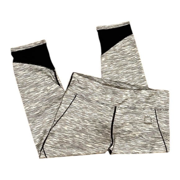 HAIVIDO Women's Large Moisture-Wicking Capri Leggings Workout Yoga Mesh - Picture 1 of 4